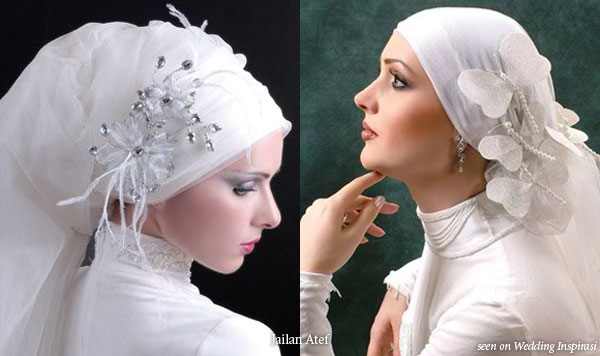 making wedding veil