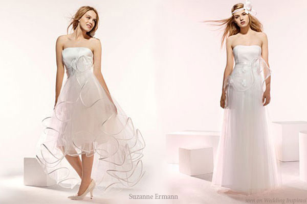 Retro Wedding Dresses Source weddinginspirasicom 