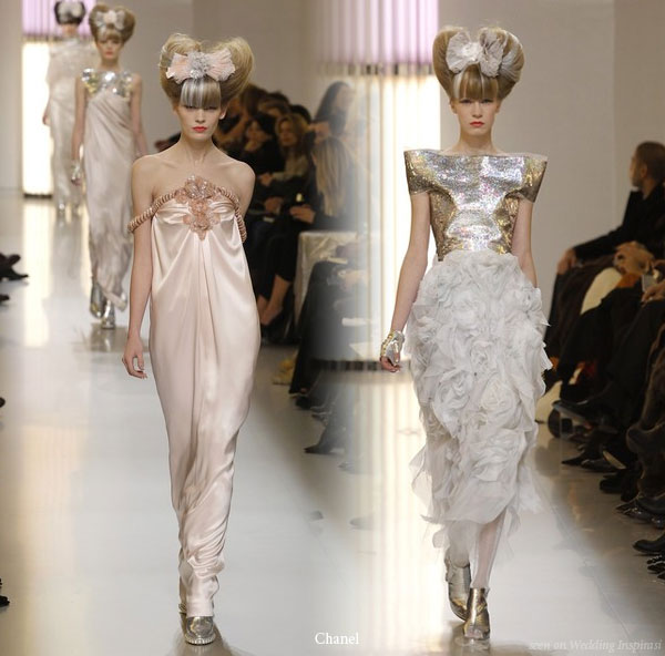 Karl Lagerfeld for Chanel Haute Couture Spring Summer 2010 at Paris Fashion 