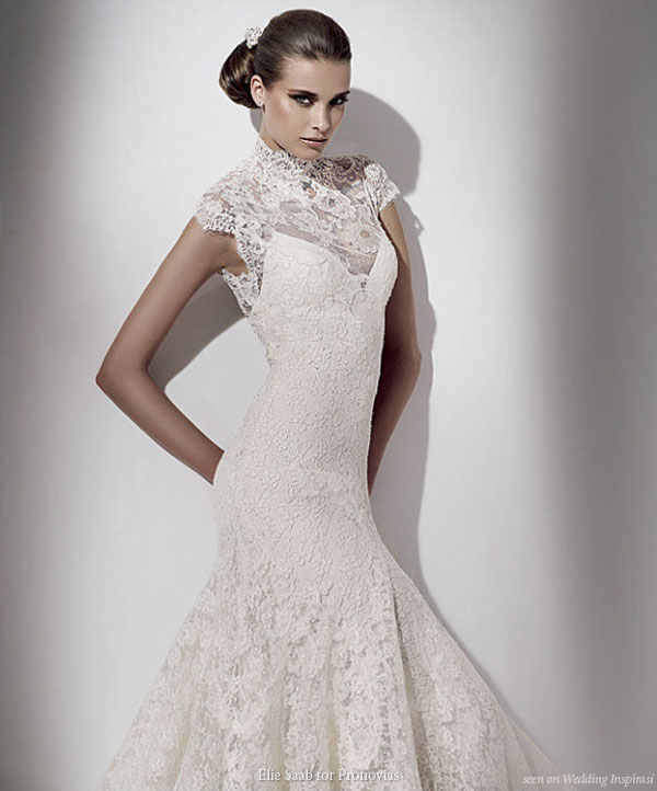 Elie Saab for Pronovias 2010 bridal collection lace wedding dress Ceres
