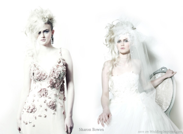 Wedding dresses from the English Romantics bridal collection from Sharon 