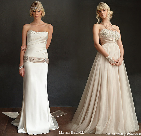 Wedding dresses from the Bride Nouveau bridal collection from Mariana 