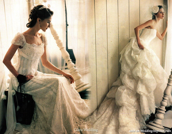 Clara Wedding Korea themed photo shoot brilliant bride lace gown