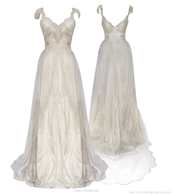 art deco wedding dresses, sleeve