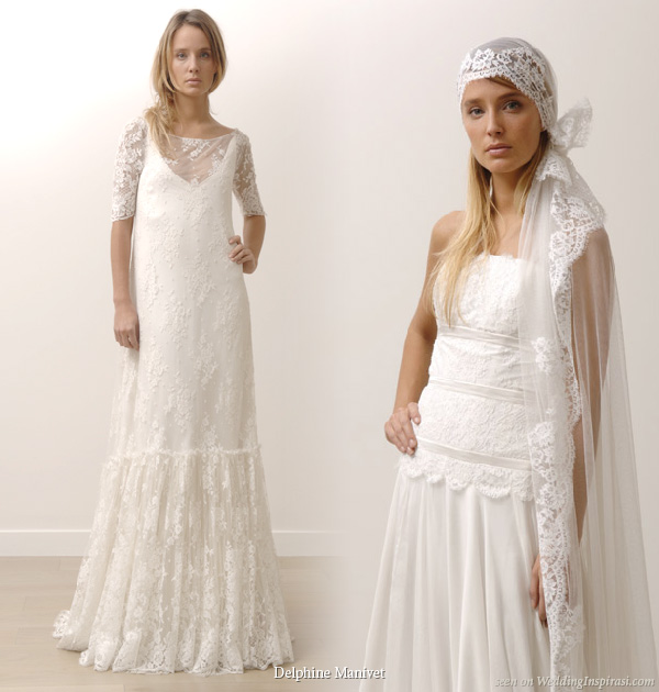 Delphine Manivet Unique Retro Wedding Dresses