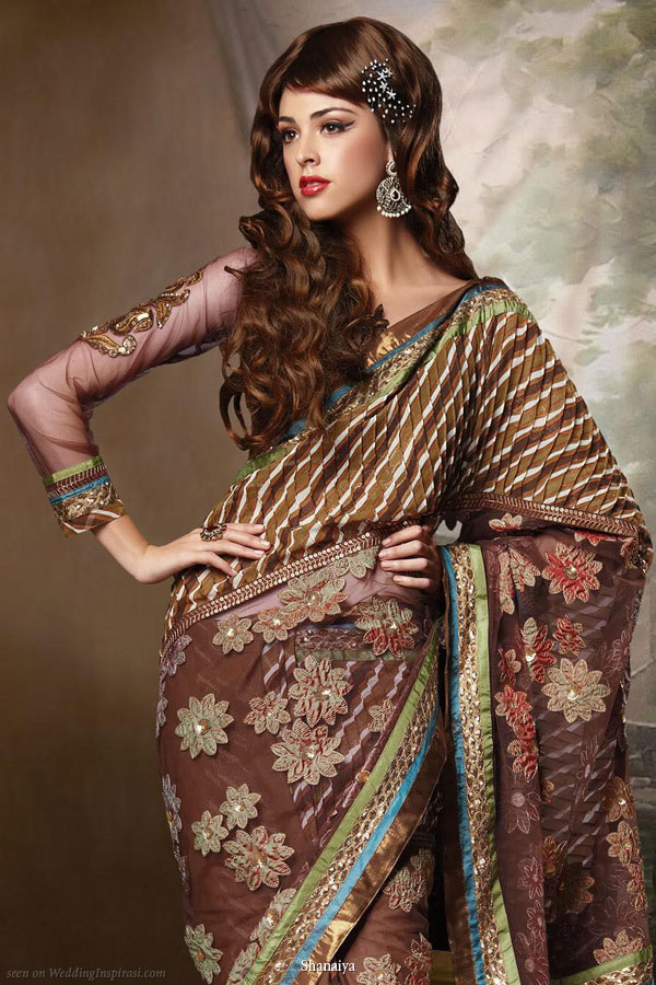 Primarily choosing the bridal saree has to be done by allocating a budget