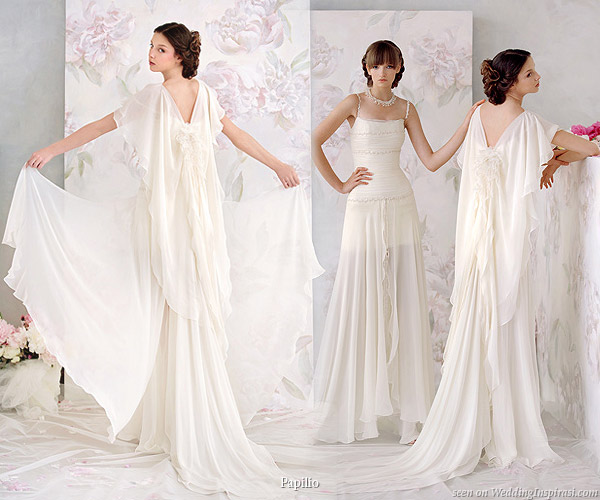 roman style wedding dresses