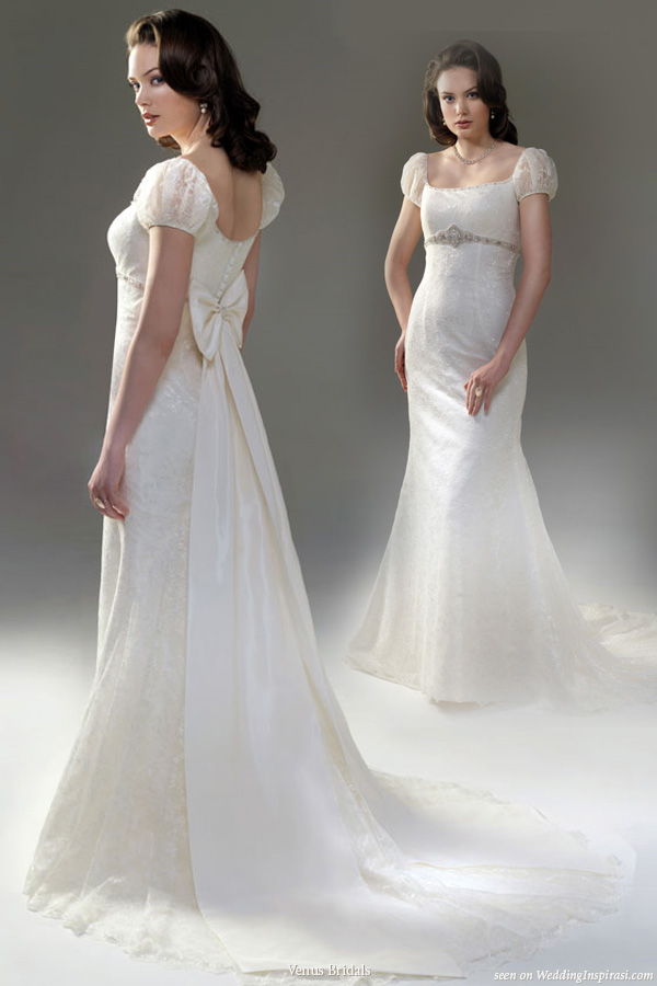 empire waisted wedding dresses