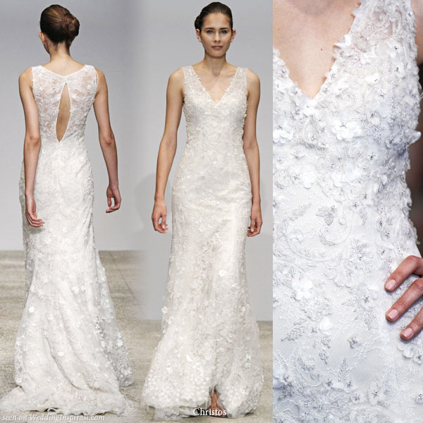 wedding dress 2011 trends. Christos Spring 2011 Bridal