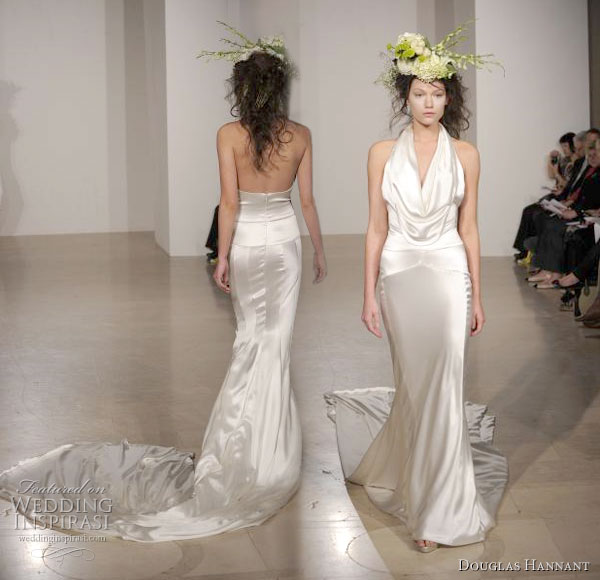 I'll need to wear a full body Spanx for this Douglas Hannant 2011 bridal