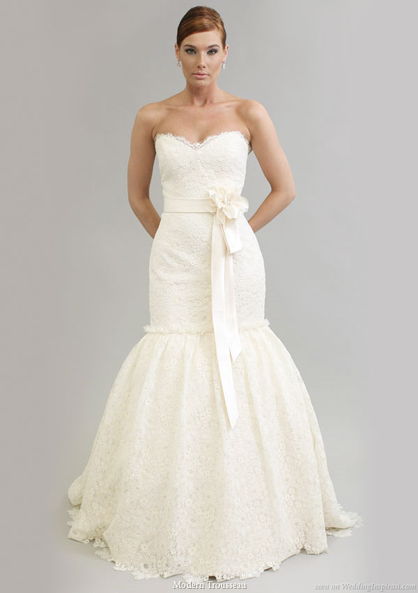 wedding dress 2011. Above, Monroe wedding dress,