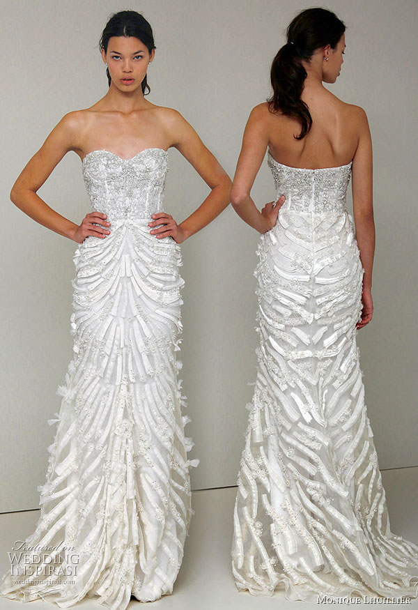 Monique Lhuillier 2011 Spring Summer wedding dress collection Giada Monique Lhuillier 2011 Spring Summer wedding dress collection Giada