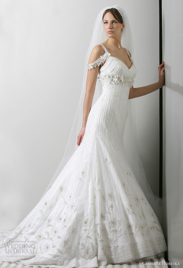... Hobeika 2010 bridal gown colleciton - wedding dress with double straps