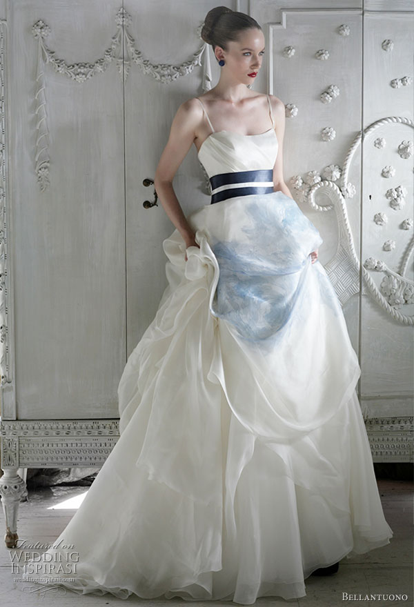 Bellantuono wedding gowns from the 2010 bridal collection strapless gown 