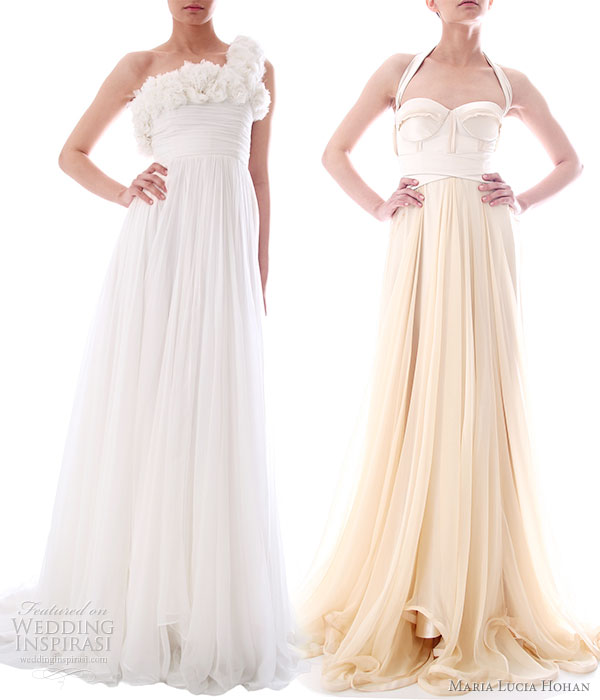 wedding dresses 2011 winter. Maria Lucia Hohan Fall/Winter