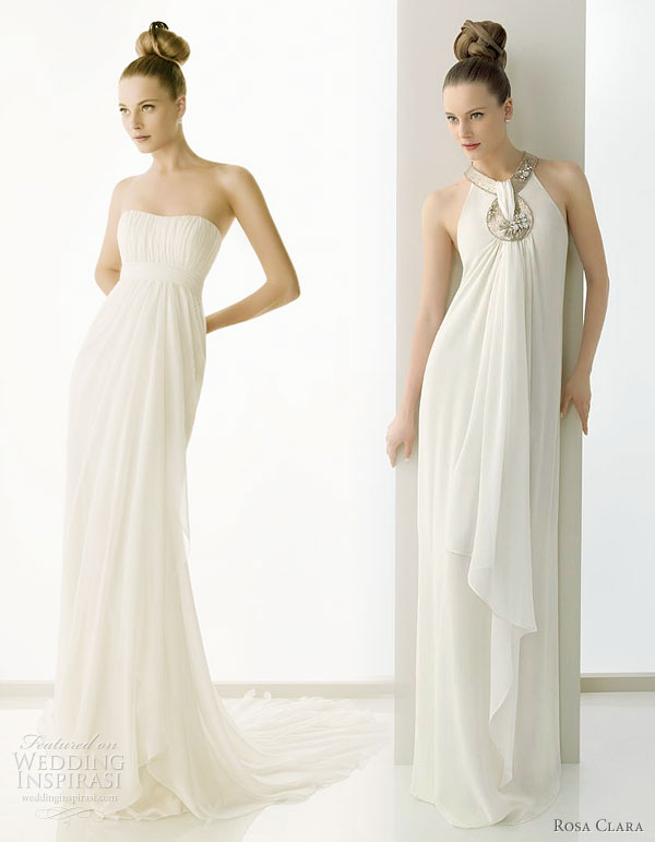 Rosa Clara 2011 wedding gowns Estilo gauze wedding dress and Emocion 