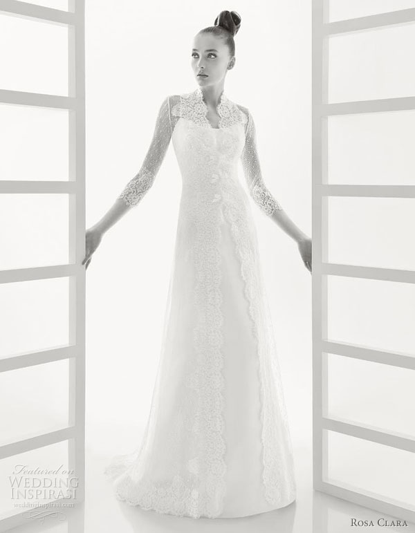 Rosa Clara 2011 wedding dresses organza bridal gown worn with lace Rosa Clara 2011 wedding dresses organza bridal gown worn with lace