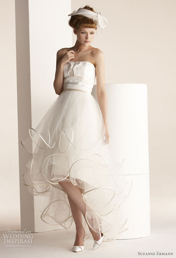 Suzanne Ermann wedding dresses 2011 SE Marier pretaporter bridal