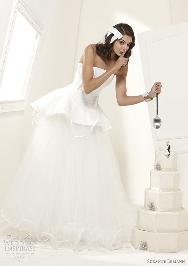 Suzanne Ermann wedding dresses Mariee Couture 2011 bridal collection 