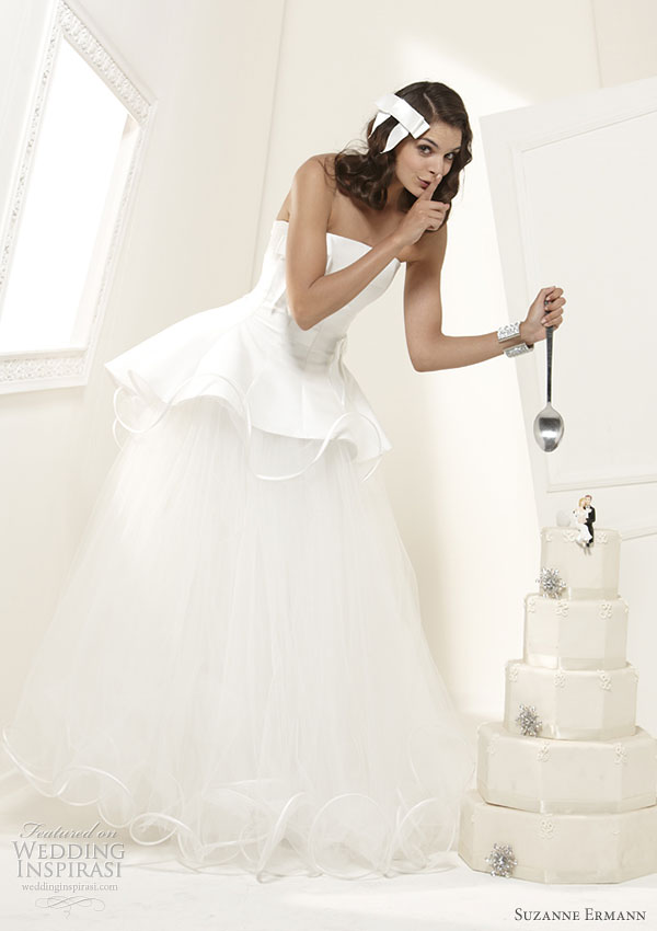 Suzanne Ermann wedding dresses Mariee Couture 2011 bridal collection