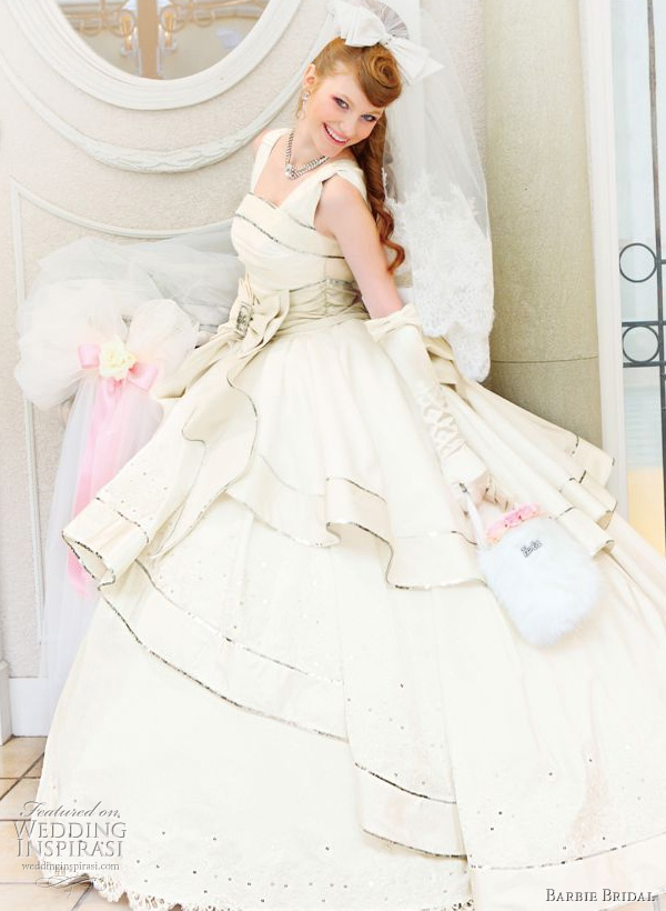 bridal gowns barbie