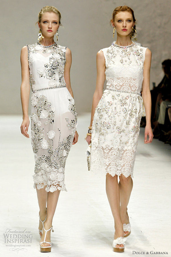 Dolce Gabbana Spring/Summer 2011 ready-to-wear dresses