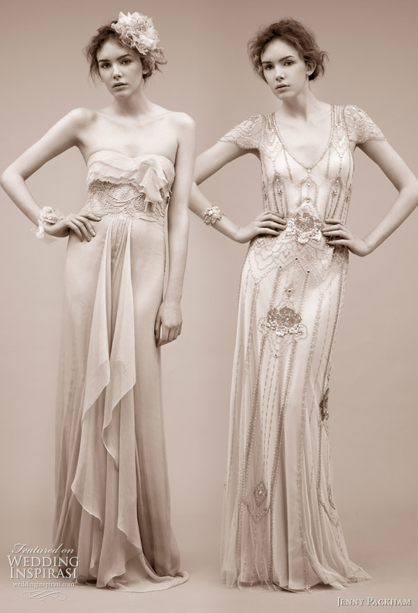 Jenny Packham wedding gown 2011 bridal dress collection Fontaine Eden