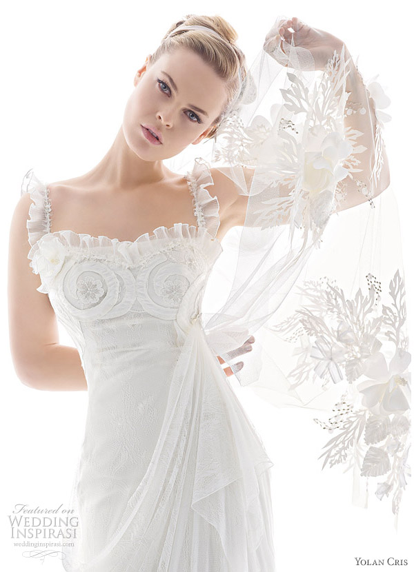 Ethereal Wedding Dress. Yolan Cris wedding dress 2010