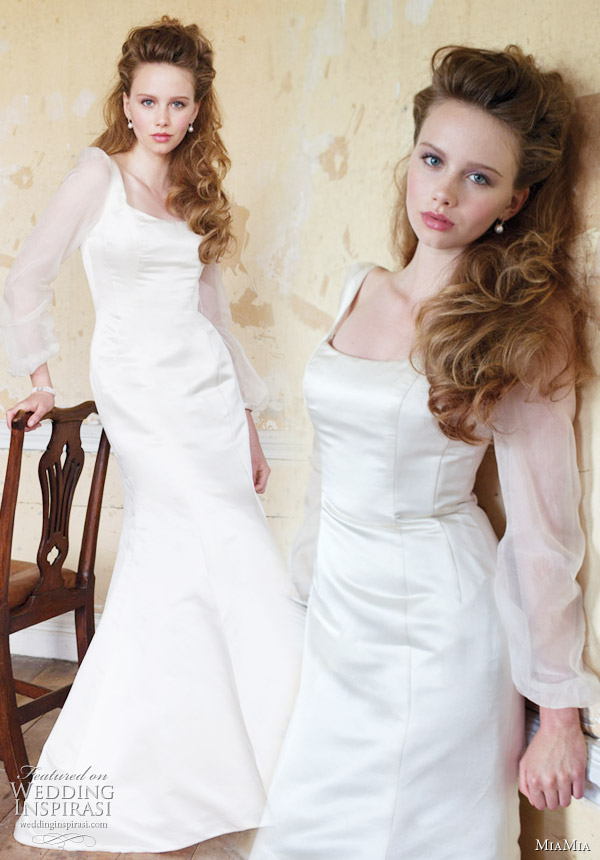 Long sleeve wedding dress Daryl by MiaMia Bridal