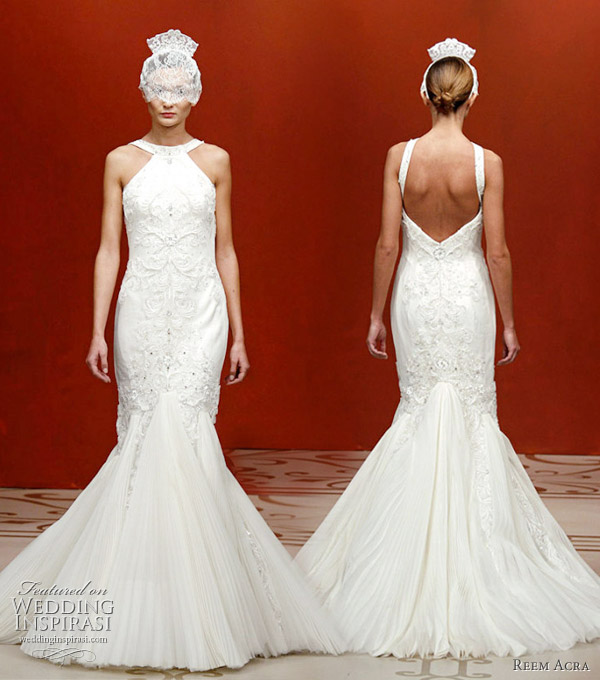 Gorgeous wedding gowns from Reem Acra Fall 2011 bridal collection.