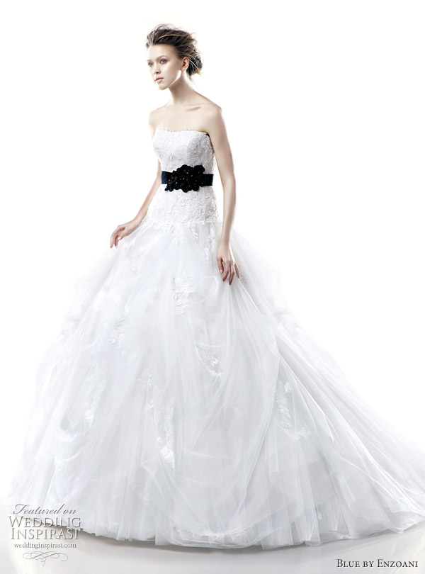 Beautiful wedding gowns from Blue by Enzoani 2011 bridal collection