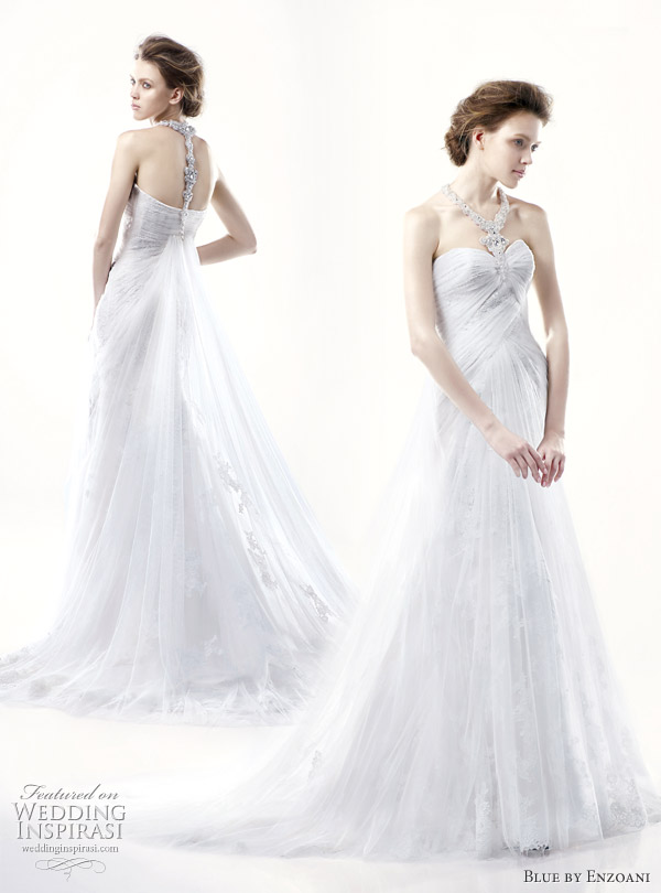 Enzoani wedding gown 2011 mermaid with sweetheart neckline