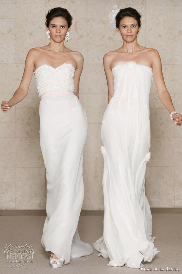 Oscar de la Renta wedding dresses 2011 Fall Winter Bridal collection