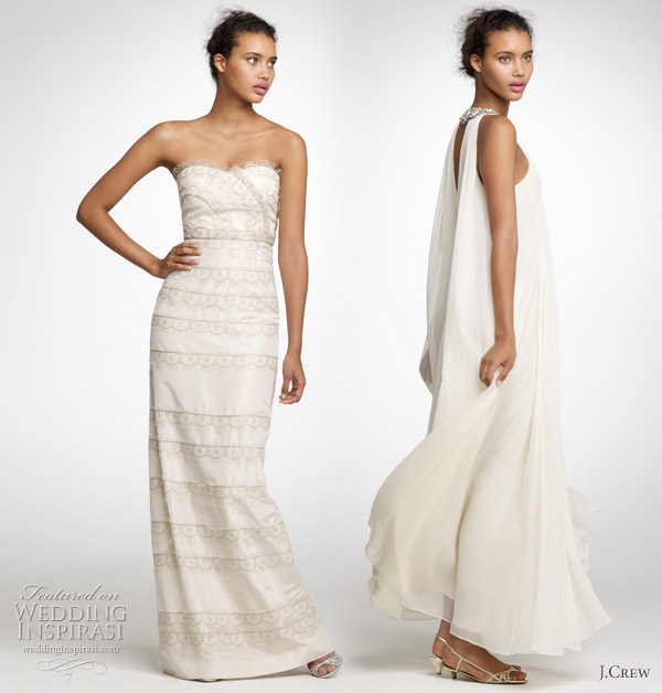 JCrew Spring 2011 bridal collection wedding gowns