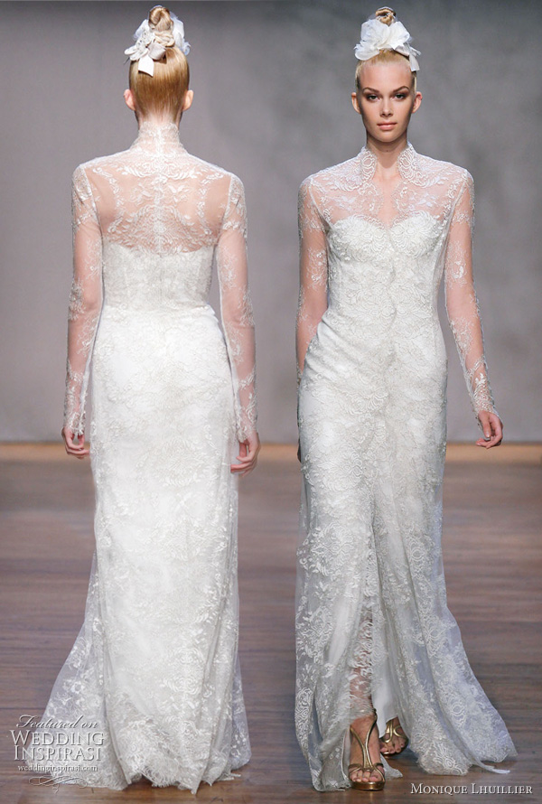wedding dresses 2011 lace. Fall 2011 wedding dress: