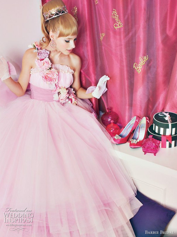 Vestido de noiva barbie 2011