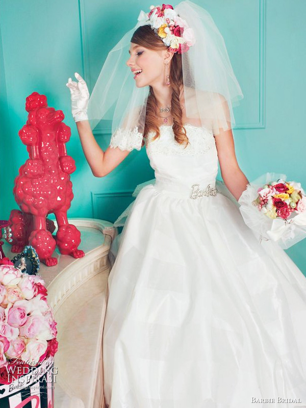 Barbie Bridal wedding dress 