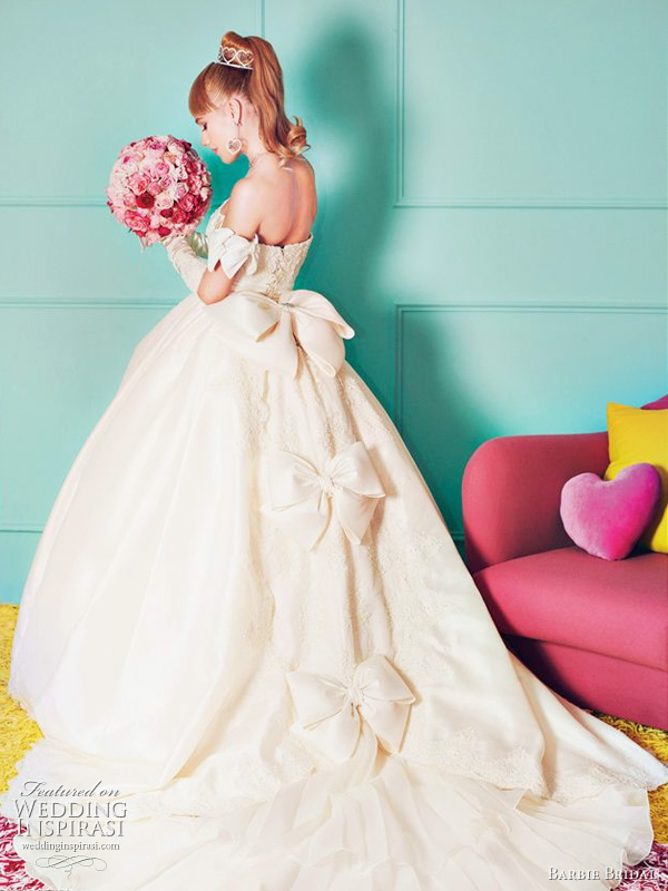 Barbie wedding dress 2011 collection