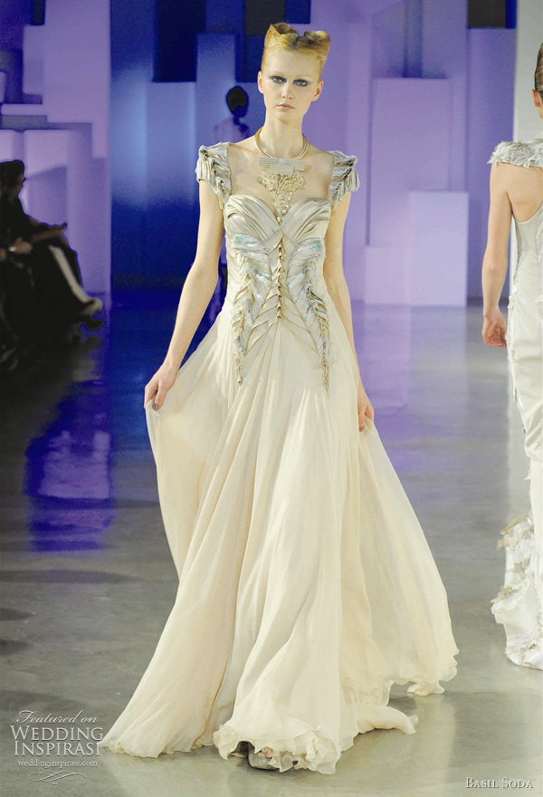 Basil Soda 2011 couture Spring Summer collection wedding dress inspiration 