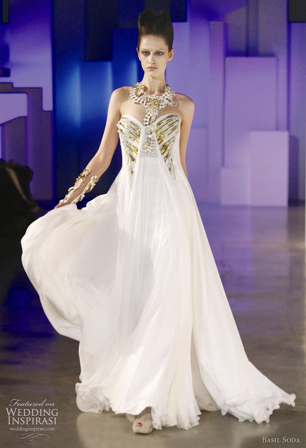 Basil soda wedding dresses 2011 couture collection