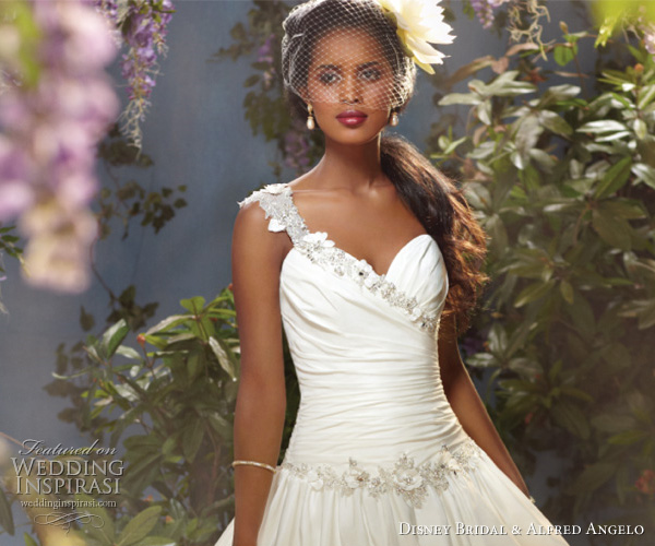 Disney Bridal Princess Tiana wedding dress by Alfred Angelo