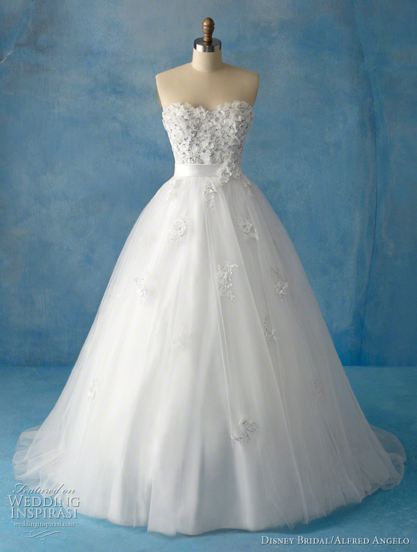 Snow White wedding dress by Disney Bridal and Alfred Angelo for Disney's 