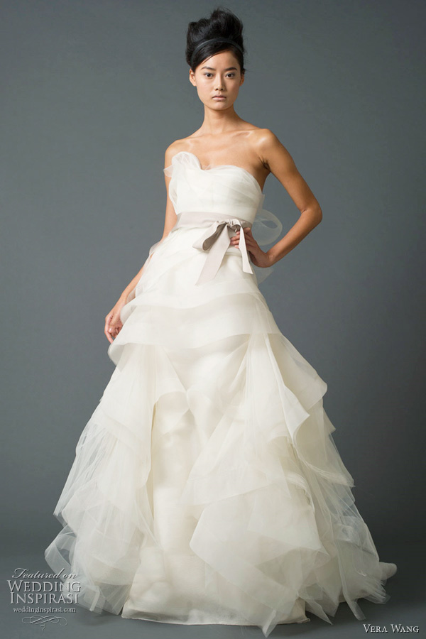 vera wang wedding dresses pink. vera wang wedding gowns