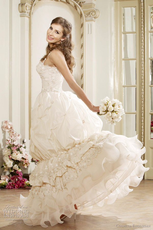 cute wedding dresses from cosmina englizian rochii de mireasa bridal 