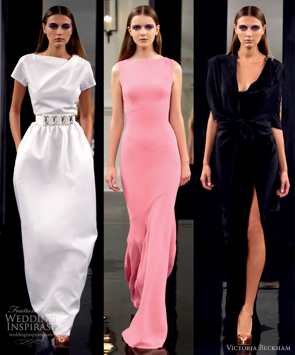 victoria beckham wedding dress designer