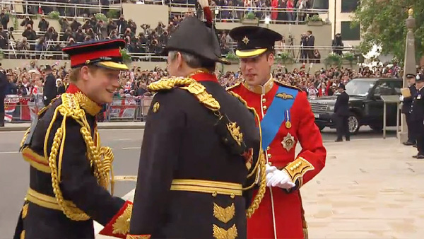 Prince+william+and+harry+royal+wedding