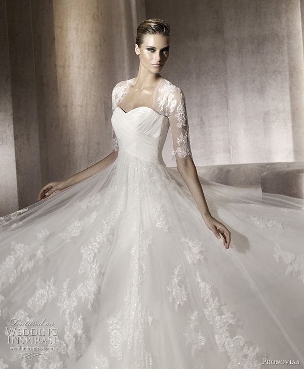 Pinned onto Pronovias from weddinginspirasicom