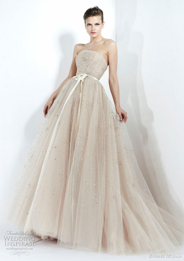 zuhair murad fall 2011 wedding dress Pretty dresses in deliciously pale 