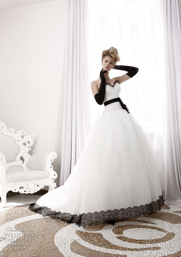 Atelier Aimee Wedding Dresses – Black and White Collection Ball ...
