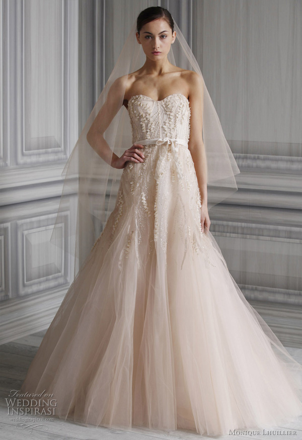 Monique Lhuillier Wedding Dresses Spring 2012 Bridal Collection